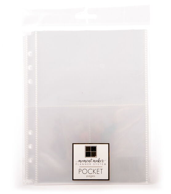 DCWV Moment Maker Planner System Plastic Inserts