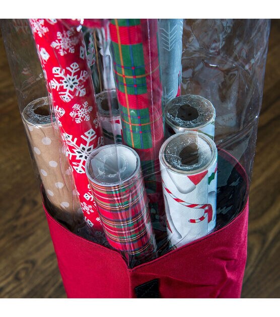 Santa's Bags Wrapping Paper Storage Bag 40in, , hi-res, image 10