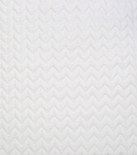 Cozy Home Cream Braided Velvet Home Decor Fabric, , hi-res, image 2