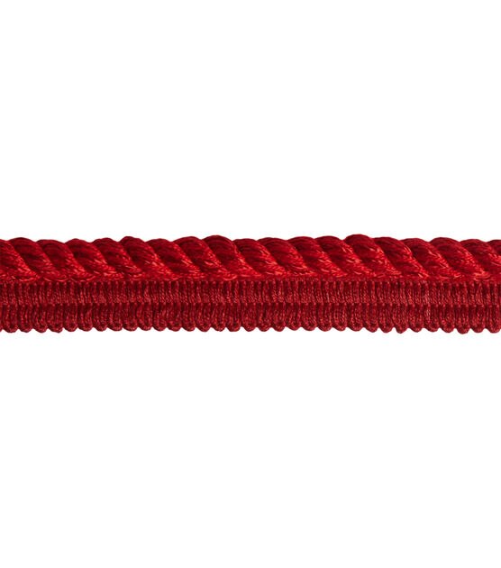Conso 3/8in Chinese Red Cord with Lip, , hi-res, image 3