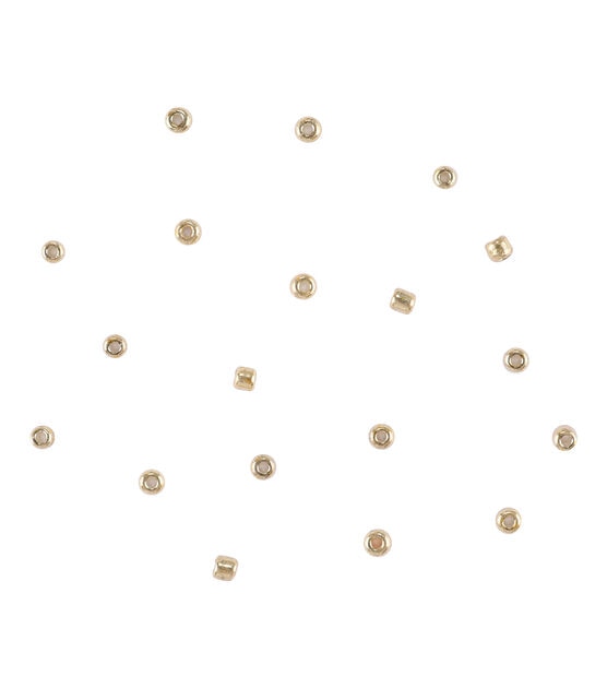 0.2oz Gold Glass Seed Beads by hildie & jo, , hi-res, image 2