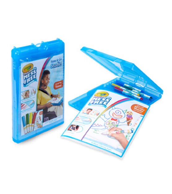 Crayola Stow & Go Coloring Studio Activity Kit, , hi-res, image 2