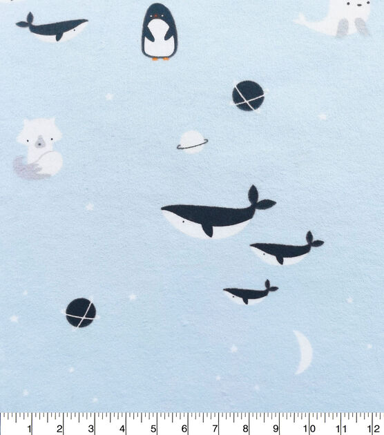 Arctic Animals Nursery Flannel Fabric by Lil' POP!, , hi-res, image 3