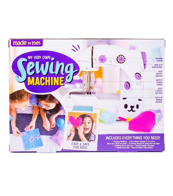 Kids Made By Me My Very Own Sewing Machine Kit Horizon Group Foot Pedal NIB