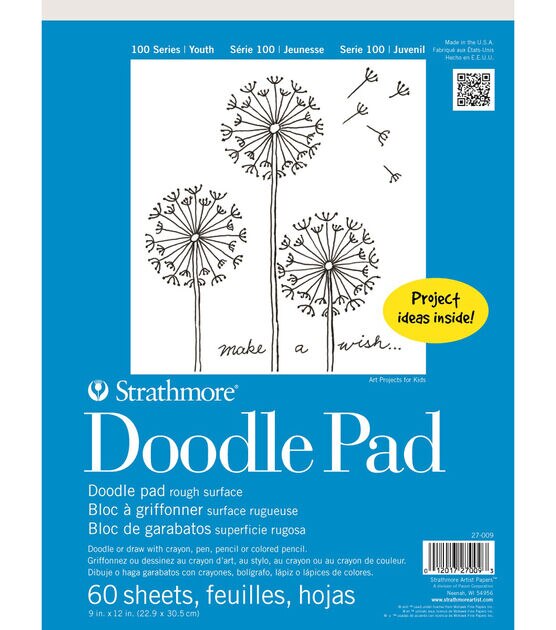 Strathmore 60 Sheet 9" x 12" Doodle Pad