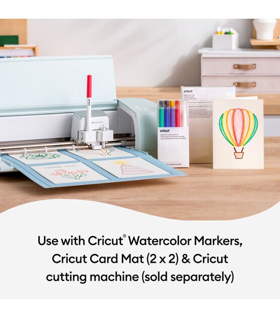 Cricut 20ct Watercolor R40 Cards & Envelopes, , hi-res, image 7