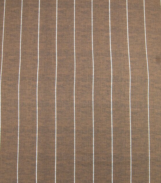 Stripes on Brown Textured Quilt Cotton Fabric by Keepsake Calico
