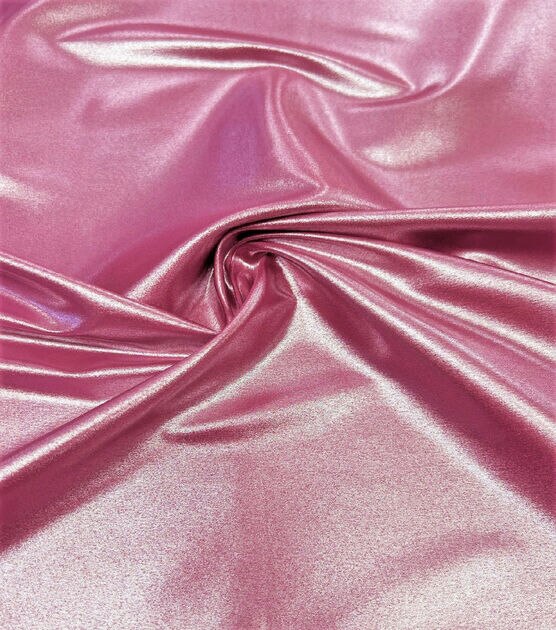 Pink Super Shimmer Satin Fabric by Casa Collection