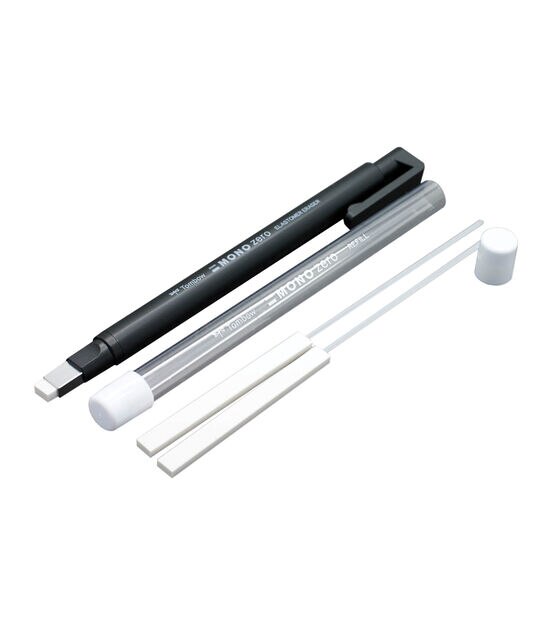 Tombow MONO Zero Precision Eraser Pen 2.5 x 5 mm Rectangular + 2