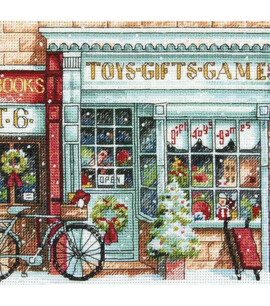 Dimensions 6" Toy Shoppe Counted Cross Stitch Kit