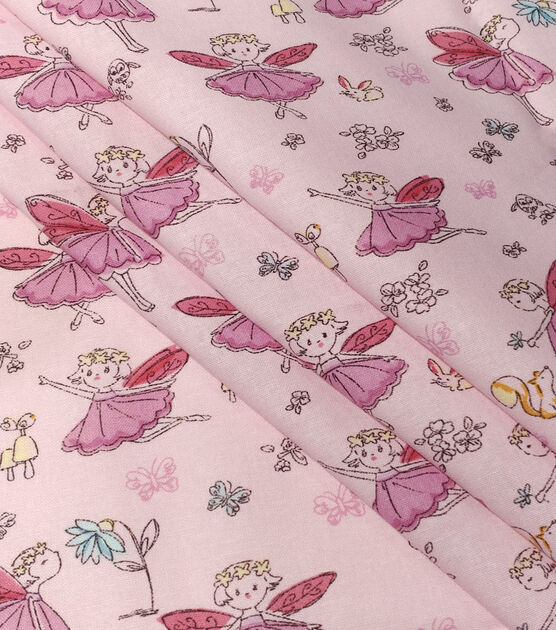 Fairy Princess Novelty Cotton Fabric, , hi-res, image 3