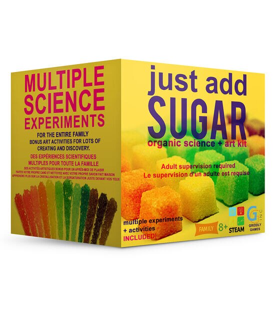 Griddly Games Just Add Sugar Organic Science Art Kit, , hi-res, image 2