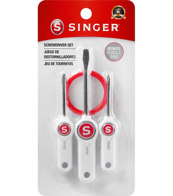 SINGER Screwdriver Set 3ct