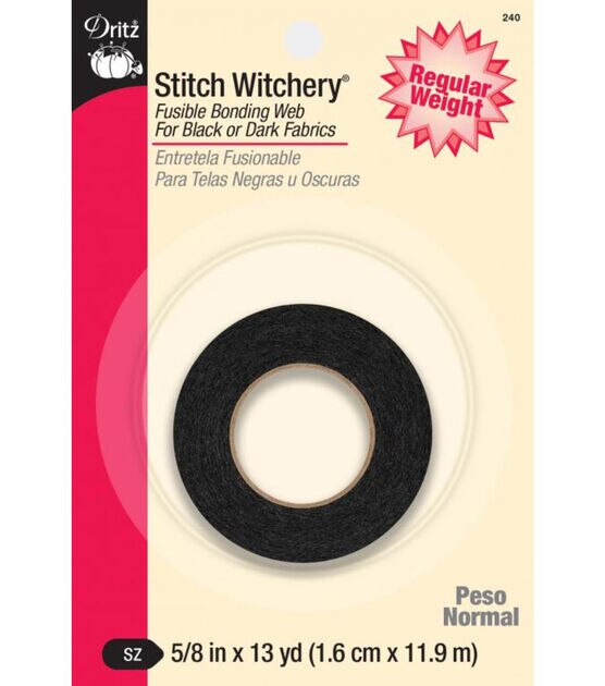 Dritz  5/8" x 13yd Stitch Witchery Regular Fusible Bonding Web