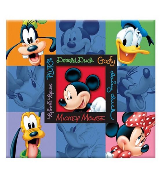 Disney Mickey 12"x12" Embossed Postbound Album