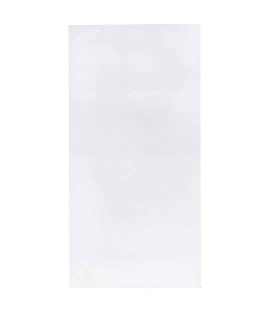 DCWV 12in x 24in Adhesive Glitter Cardstock Specialty Paper - White