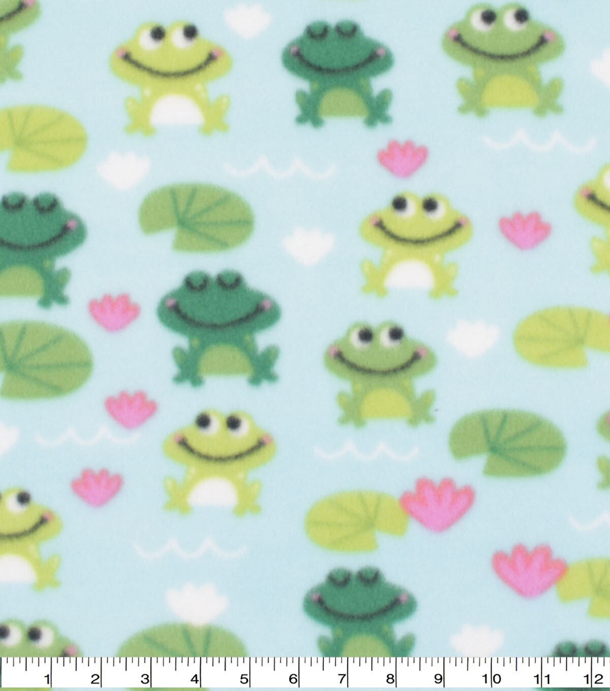 Frogland Friends Frog Ribbit Buzz Bee Dragonfly Fabric by the 1/2 Yard  #1059 