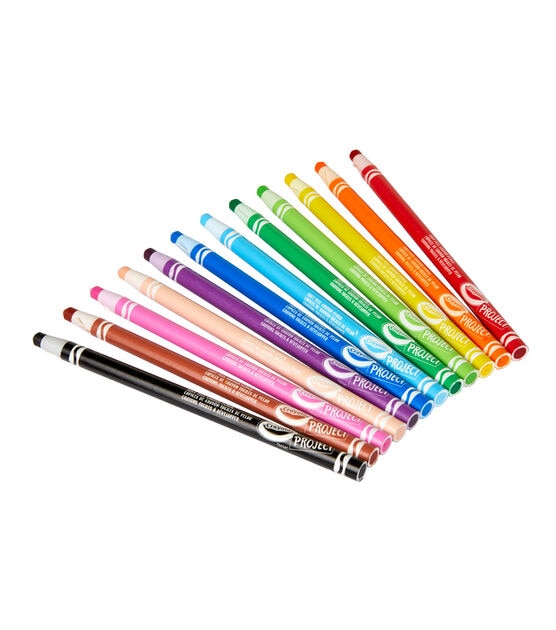 Crayola 5ct No Drip Paint Brush Pens