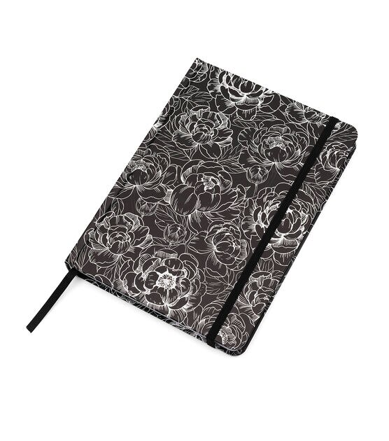 American Crafts Black & White Floral Perfect Bound Planner, , hi-res, image 3