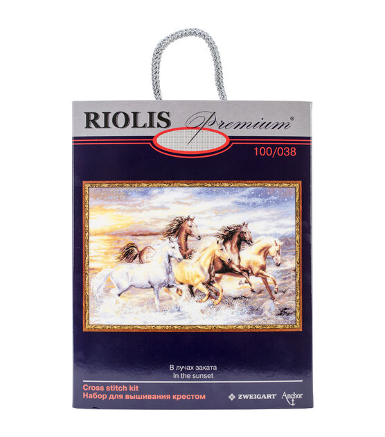 RIOLIS 24" x 16" In the Sunset Counted Cross Stitch Kit