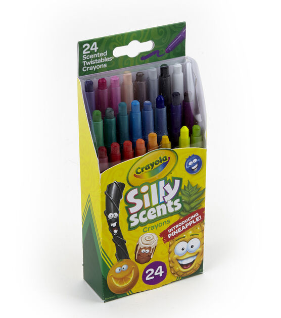 Crayola Silly Scents Mini Twist Crayons 24 Pkg, , hi-res, image 3