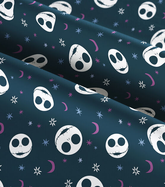 Jack Heads & Starlight Nightmare Before Christmas Baby Cotton Fabric, , hi-res, image 3