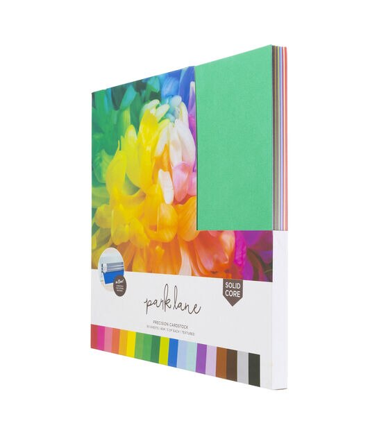 Cardstock 12x12 Variety Pack, 60 Sheets | 80lb Premium Textured Scrapbook Paper, Solid Core | Acid Free Double Sided Card Stock for Paper Crafts, Embo