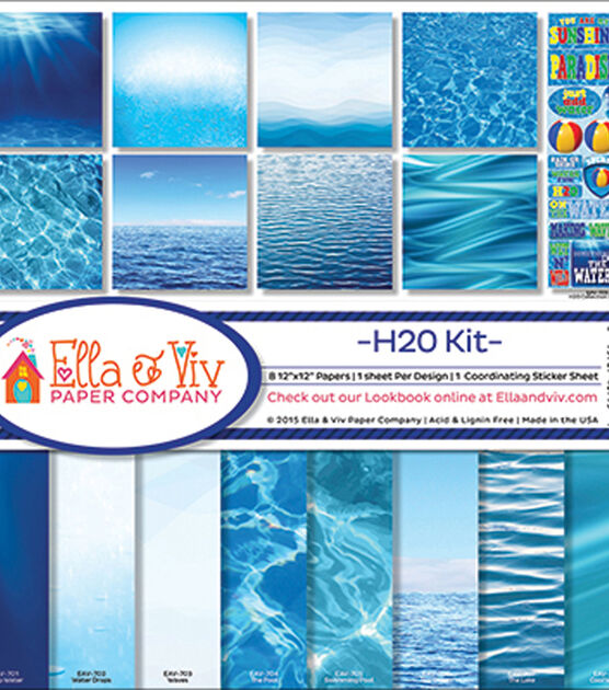 Ella & Viv Collection Kit 12"X12" H2O, , hi-res, image 2