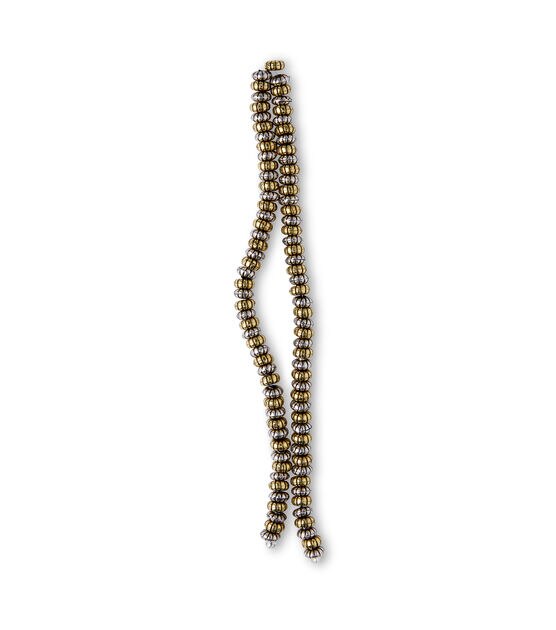 7" Rondelle Plastic Strung Beads by hildie & jo, , hi-res, image 2