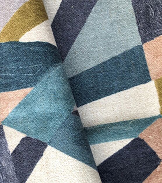 Herald Denim Cotton Linen Blend Home Decor Fabric, , hi-res, image 5