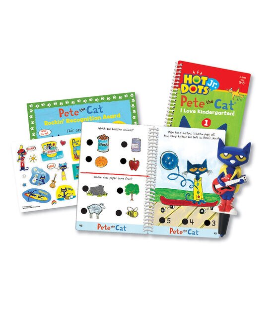Educational Insights Hot Dots Jr. Pete the Cat I Love Kindergarten Kit, , hi-res, image 2