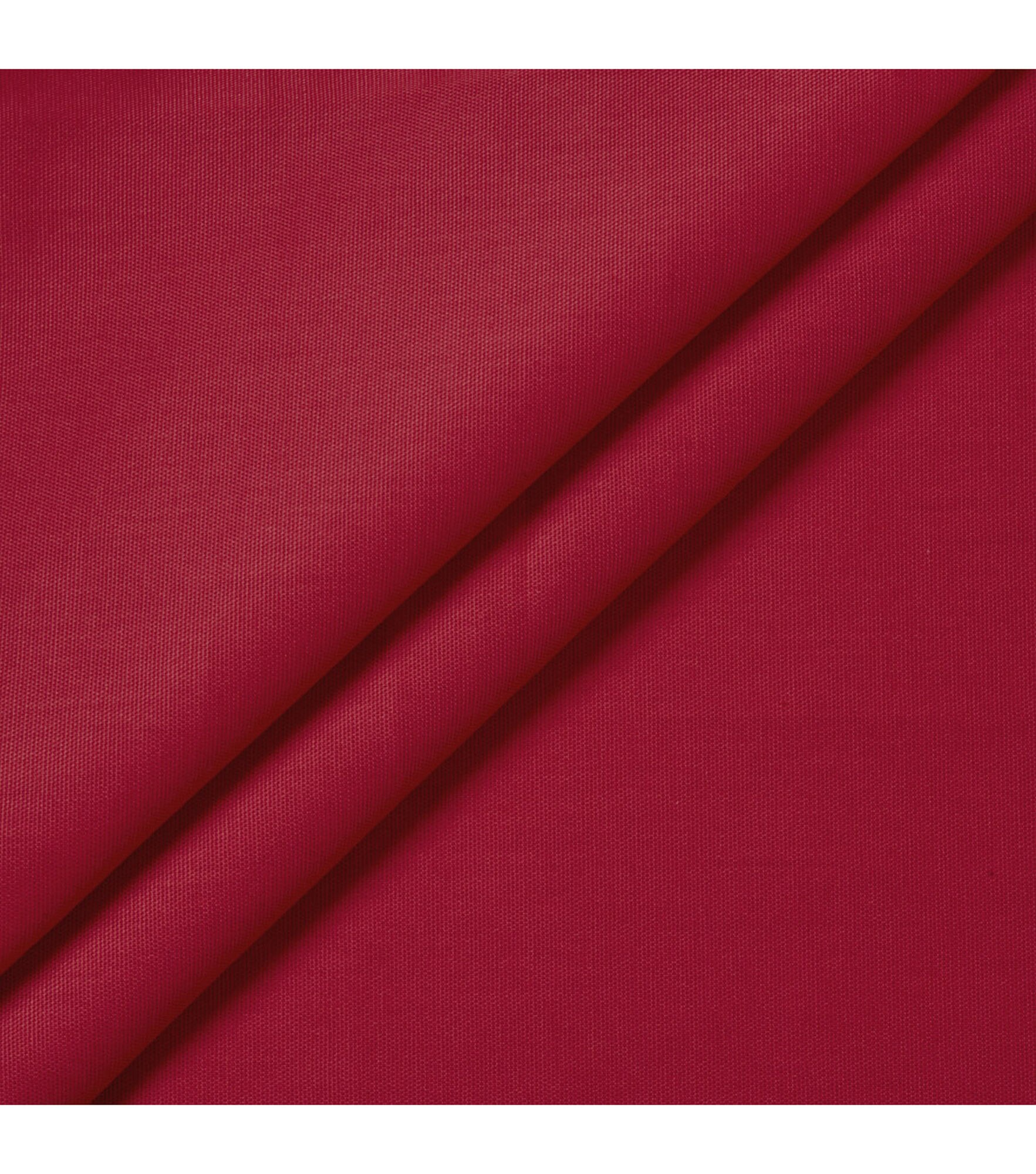 Cotton Canvas Fabric, Red, hi-res