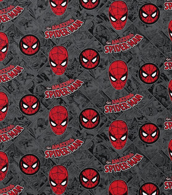 Marvel Amazing Spiderman Cotton Fabric, , hi-res, image 2
