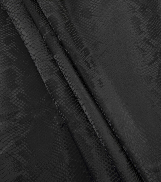 Yaya Han Cosplay Shiny Snake Print Black Fabric, , hi-res, image 4