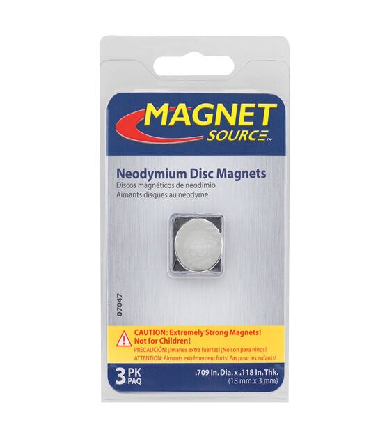 Neodymium Disc Magnets 3pcs, , hi-res, image 9