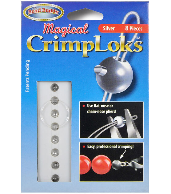 Bead Buddy Silver Crimploc