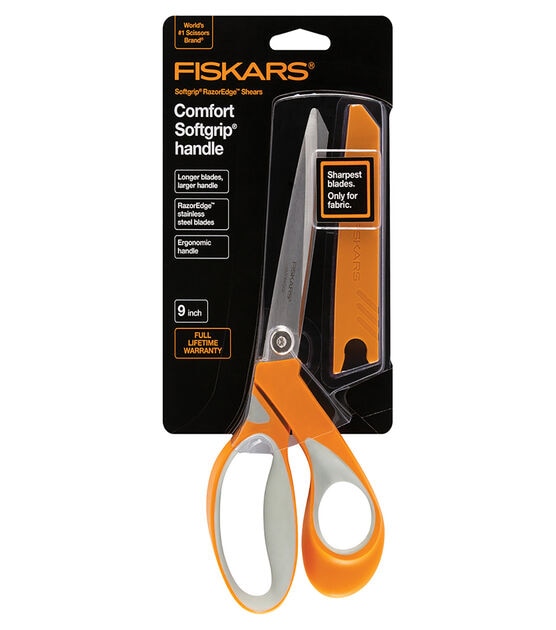 Fiskars 9" Razor Edge Fabric Scissors Softgrip, , hi-res, image 2