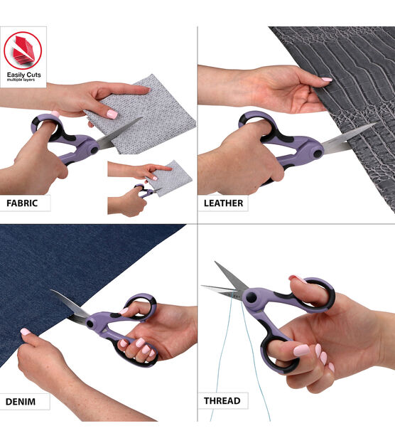 Singer Sewing Scissors Set 2/Pkg-8.5" Fabric & 4" Mini Detail  Scissors 07175