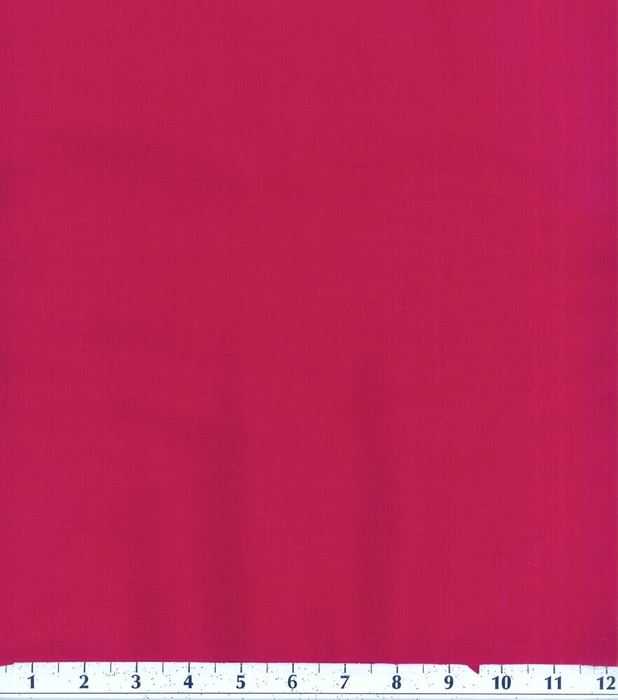 Robert Kaufman Kona Quilt Cotton Fabric  Solids, Pomegranate Pink, swatch