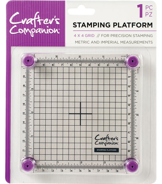 Crafter's Companion Stamping Platform 4in x 4in