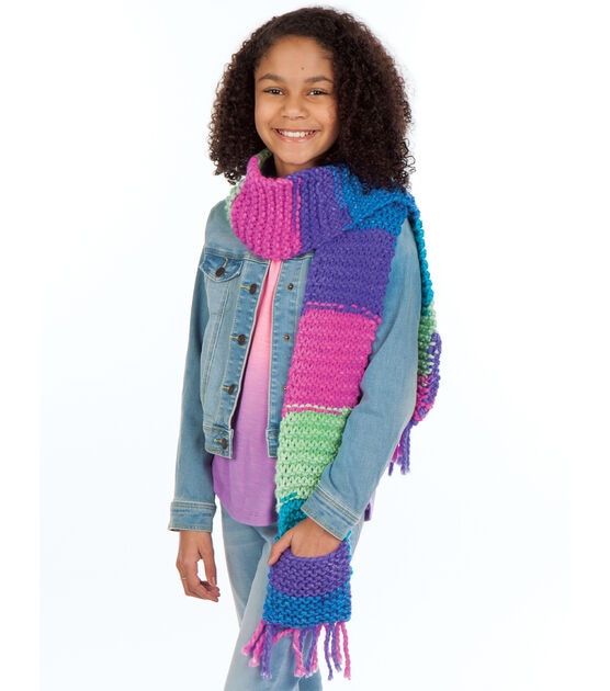Creativity for Kids Learn to Knit - Pocket Scarf