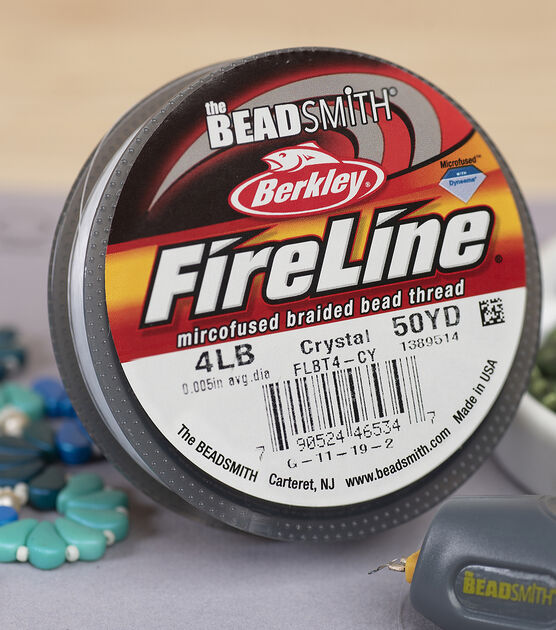 Fireline Prewaxed Thread Crystal 4lb 50 yds
