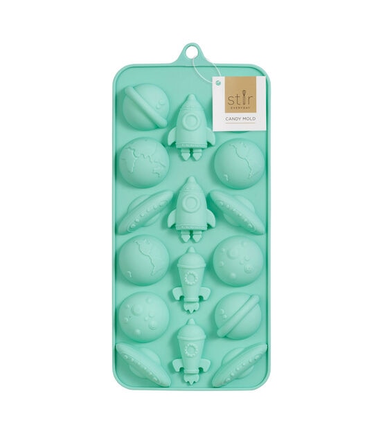 4" x 9" Silicone Space Candy Mold by STIR
