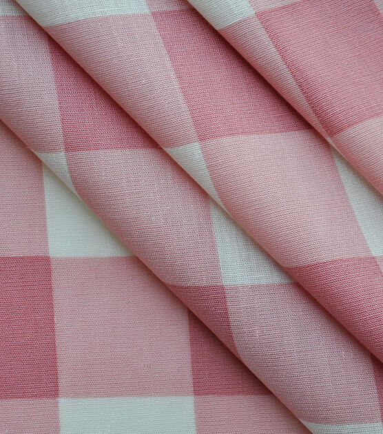 Lyocell Linen Large Plaid Fabric, , hi-res, image 6