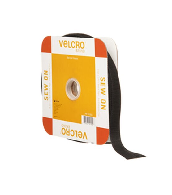 VELCRO Brand Sew On 3/4in Tape Black