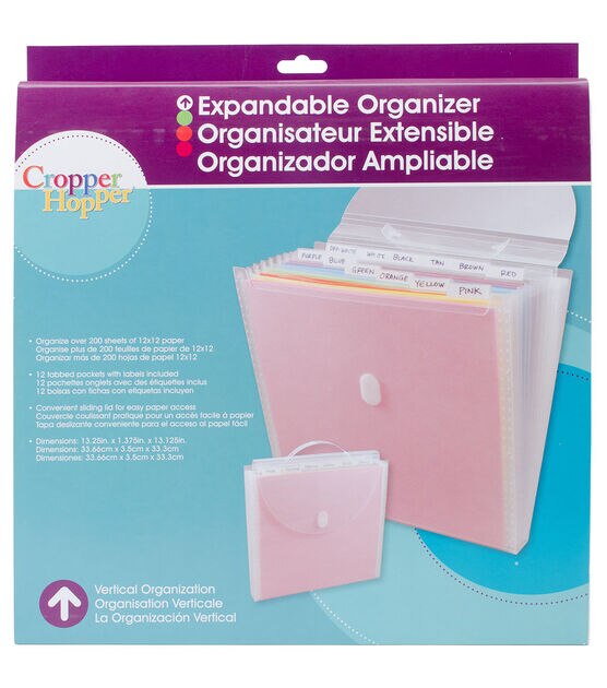 Cropper Hopper Expandable Paper Organizer