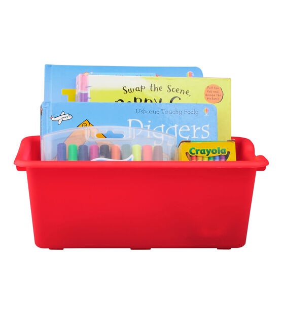 13" x 5" Plastic Rectangle Storage Bin 240g by Top Notch, , hi-res, image 3