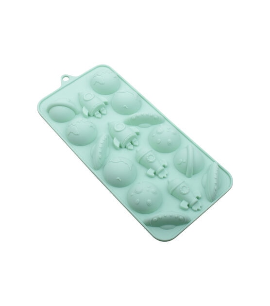 4" x 9" Silicone Space Candy Mold by STIR, , hi-res, image 4