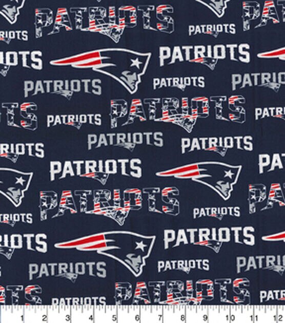 Fabric Traditions NFL New England Patriots Logo Cotton Fabric, , hi-res, image 2
