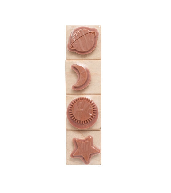 American Crafts Wooden Stamp Solar, , hi-res, image 2